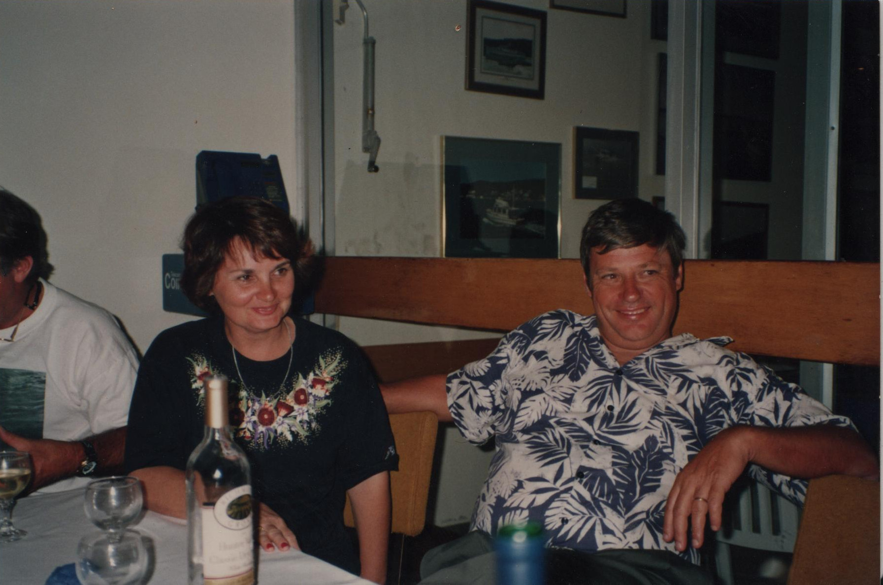 Marion and Ron Burchell Christmas Lunch 1995