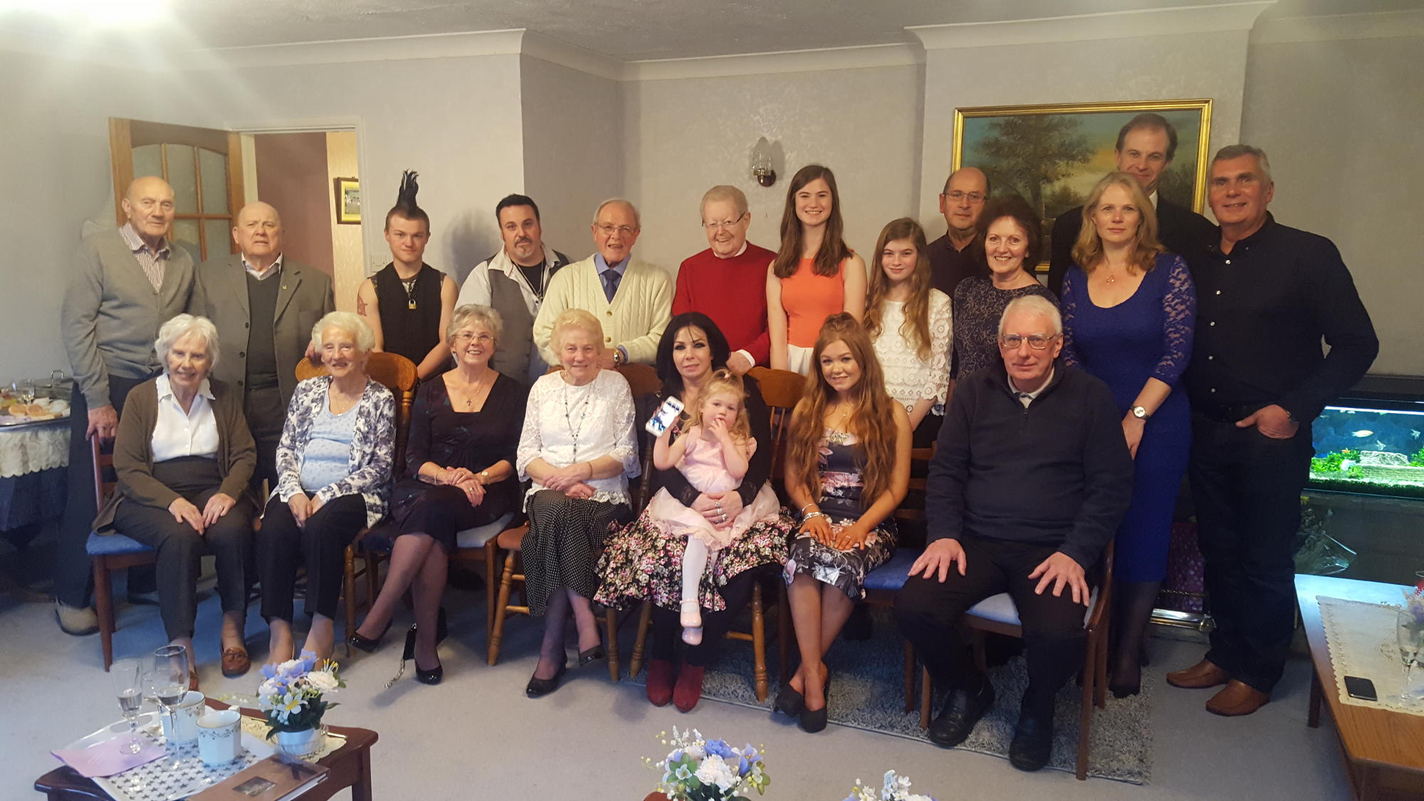 60th Diamond Wedding Anniversary Derek and Margaret Jackson